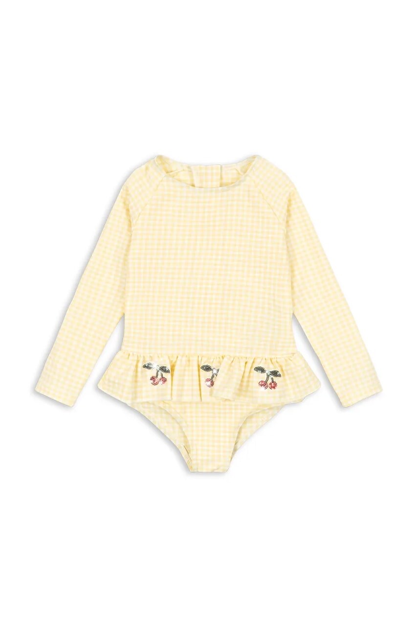 Jednodielne detské plavky Konges Sløjd ETTA LS SWIMSUIT