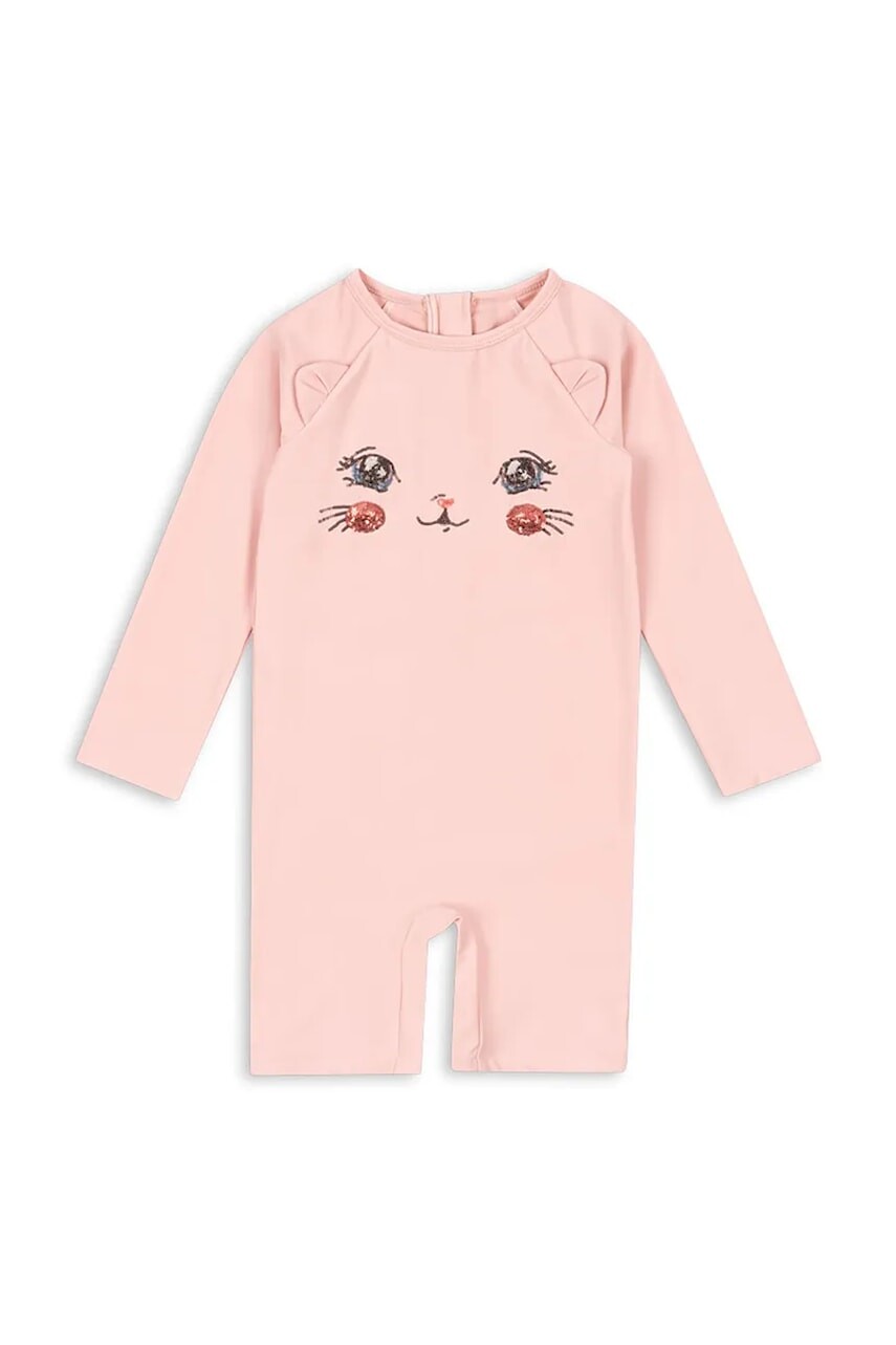 Jednodielne detské plavky Konges Sløjd KITTY ONESIE GRS