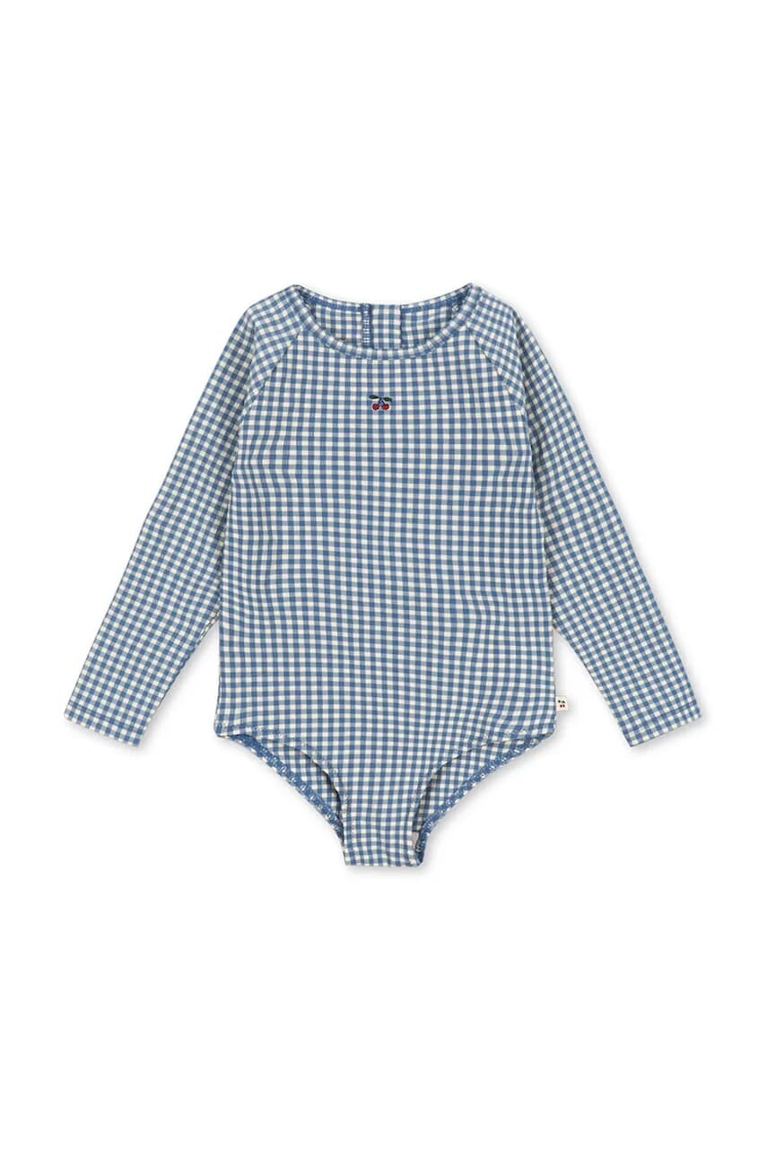 Jednodielne detské plavky Konges Sløjd FRESIA LS SWIMSUIT GRS