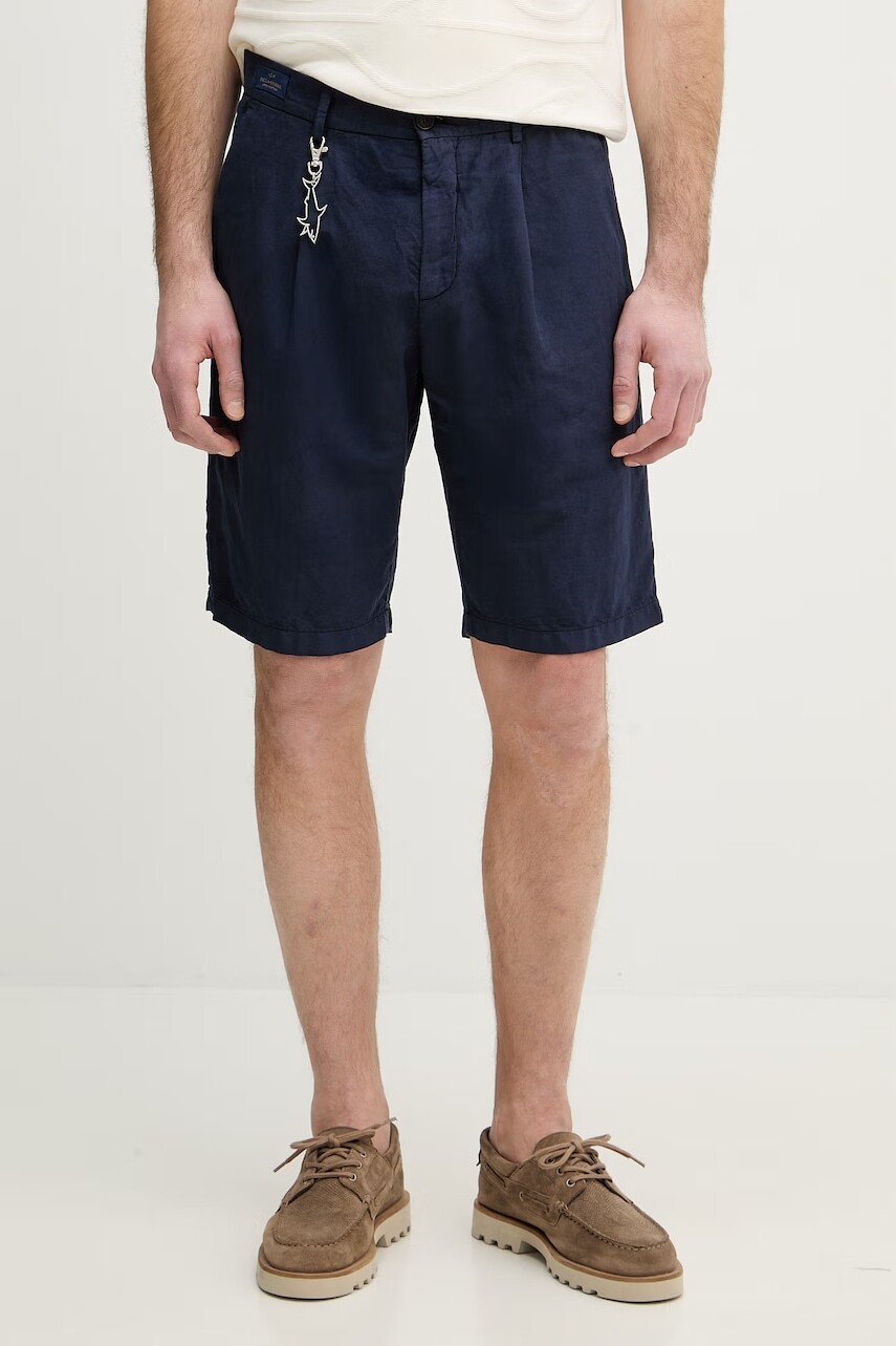 Šortky s prímesou ľanu Paul&Shark