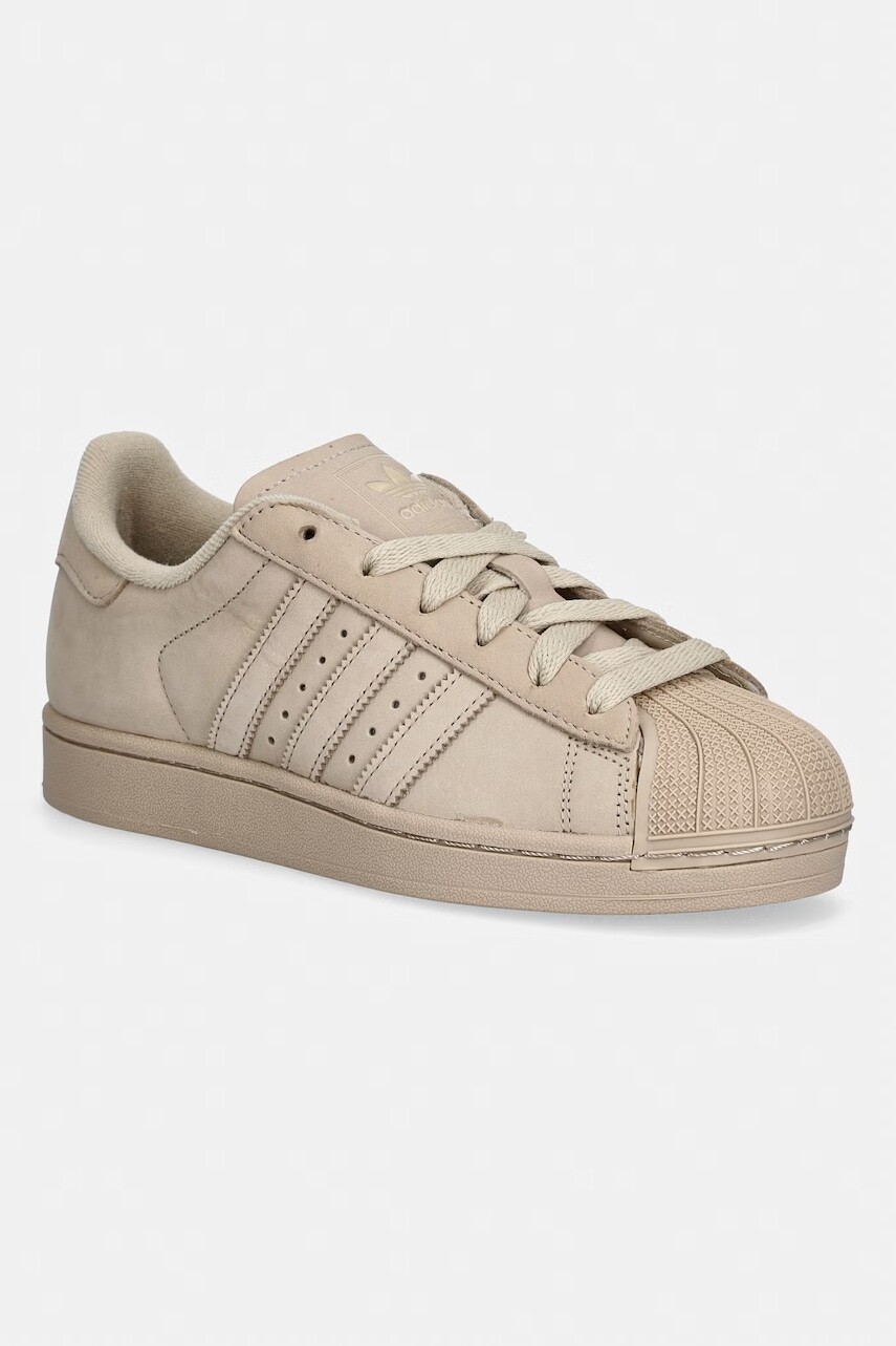 Nubukové tenisky adidas Originals Superstar II
