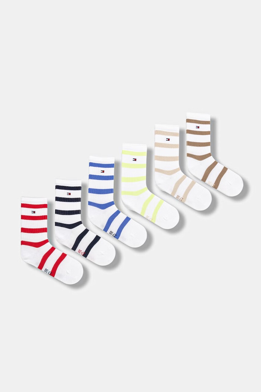 Detské ponožky Tommy Hilfiger 6-pak