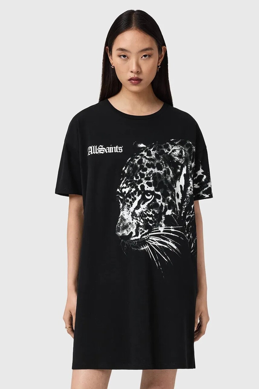 Bavlnené šaty AllSaints ZAYA