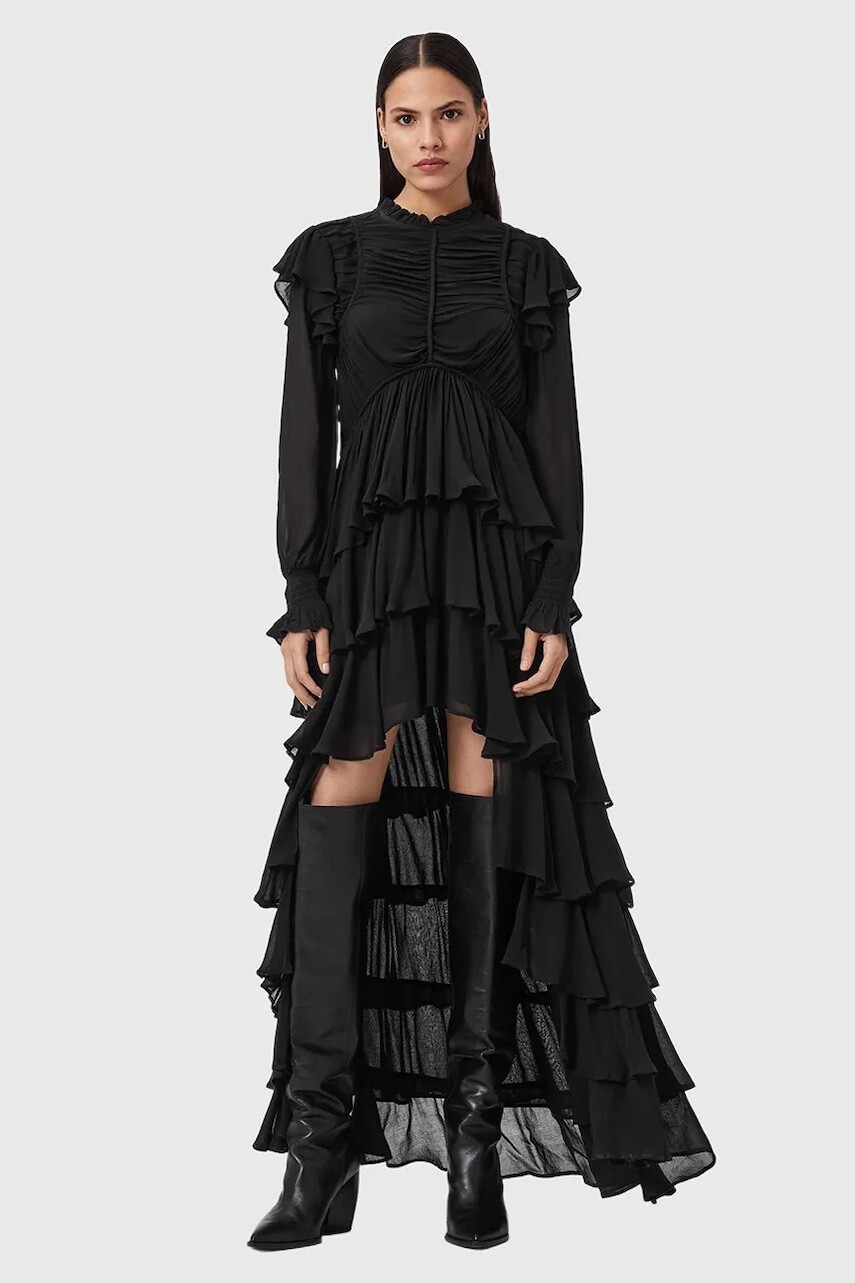 Šaty AllSaints LEILA