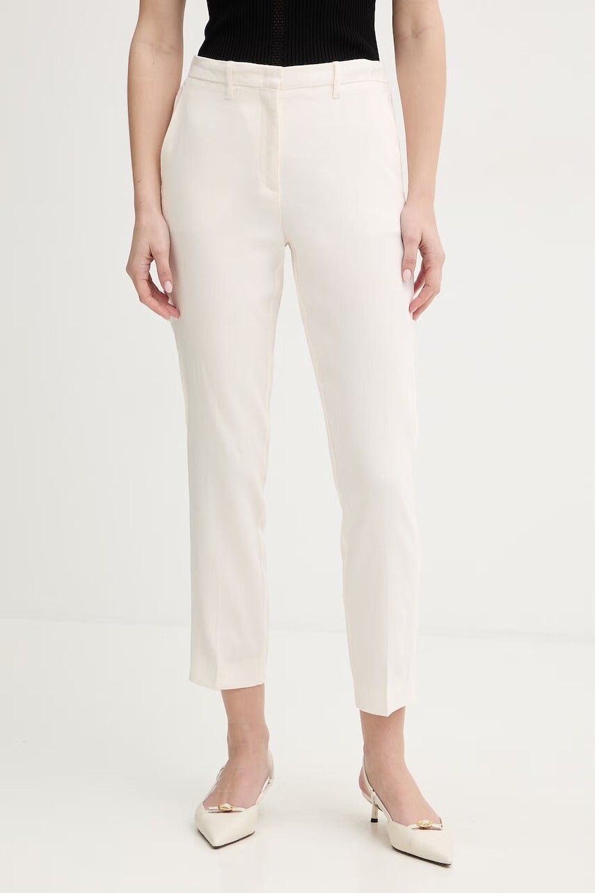 Nohavice s prímesou ľanu Marella MLMCARO