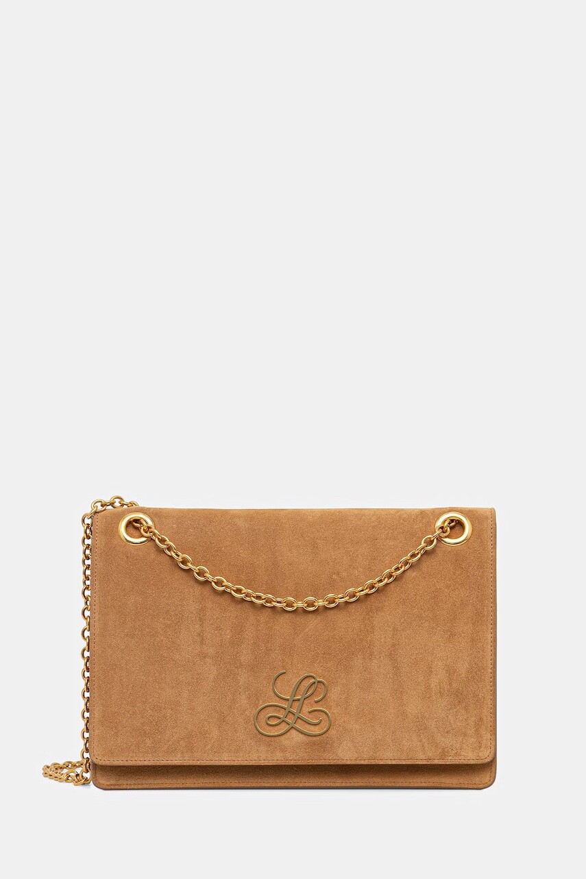 Semišová kabelka Luisa Spagnoli