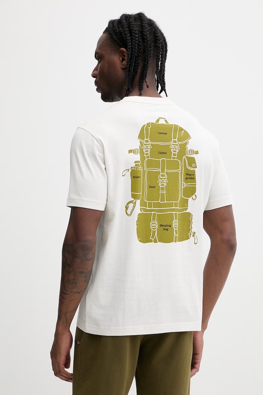 Bavlnené tričko Napapijri FLINT