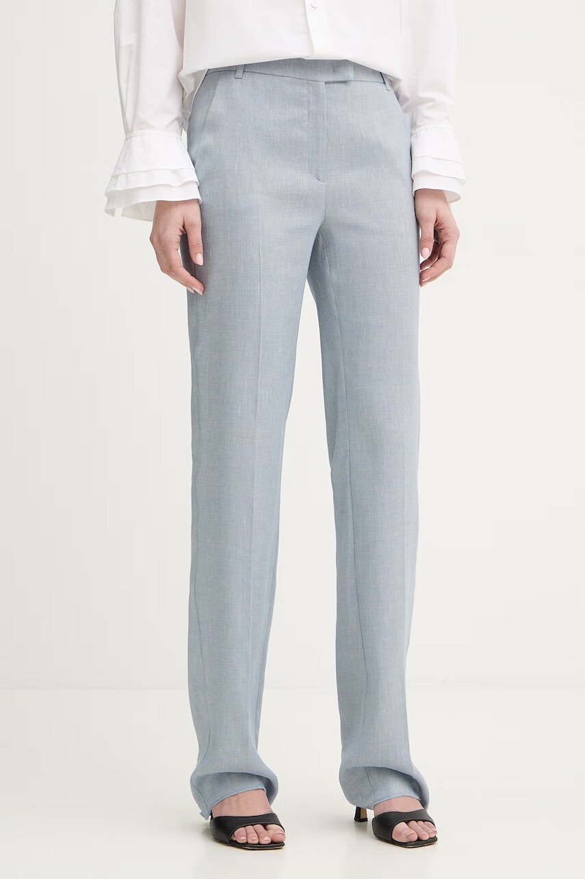 Nohavice s prímesou ľanu Marella TARTINA