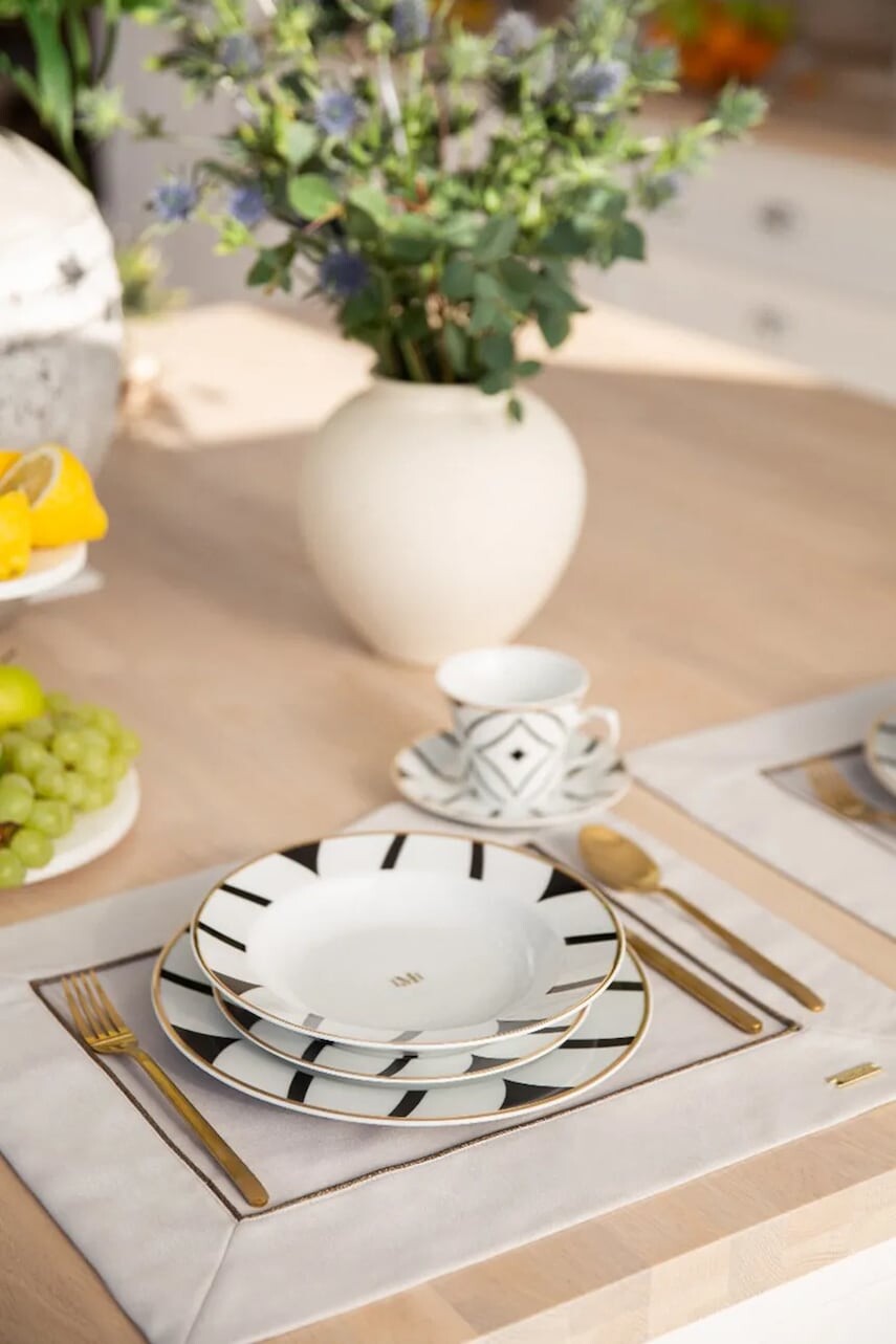 Súprava riadu pre 1 osobu La Mania Bauhaus 3 szt.