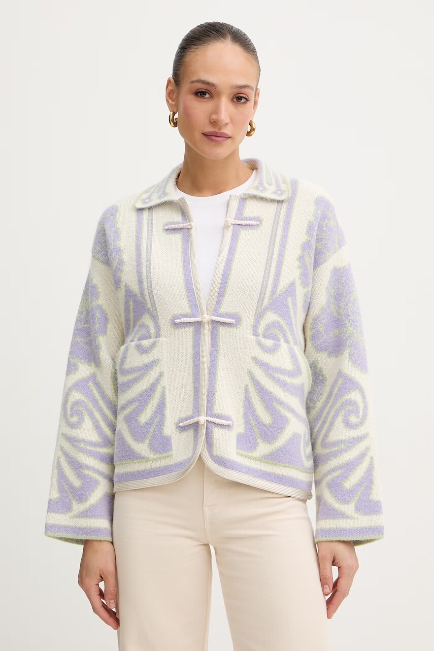 Kardigán s prímesov alpaky Forte Forte