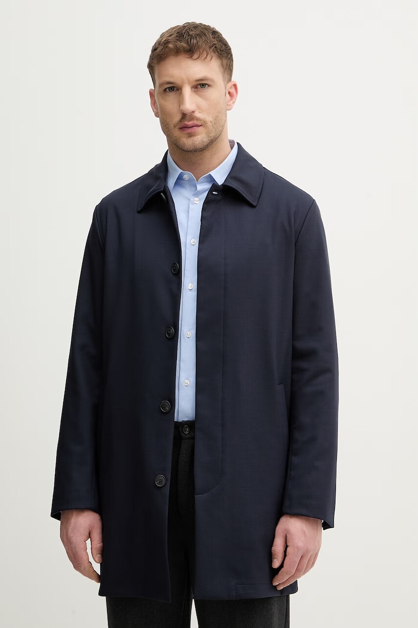 Kabát s prímesou vlny Trussardi