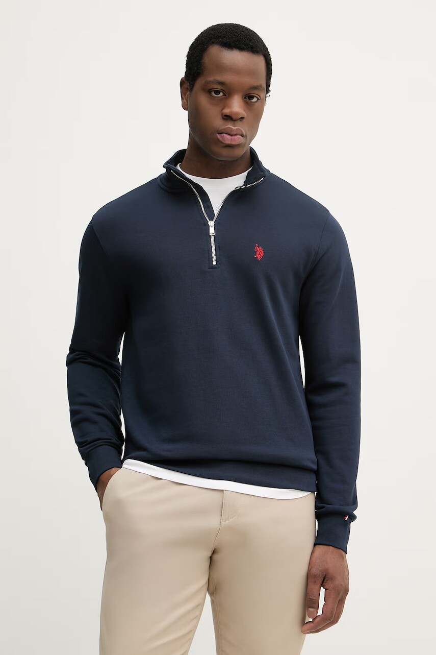 Mikina U.S. Polo Assn. DHM LB 1/4 ZIP