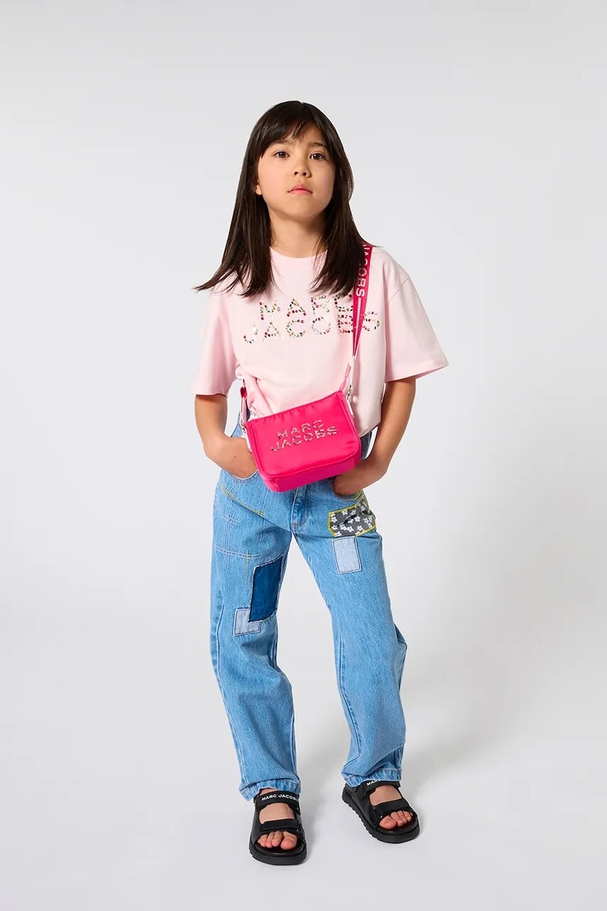 Detské bavlnené tričko Marc Jacobs