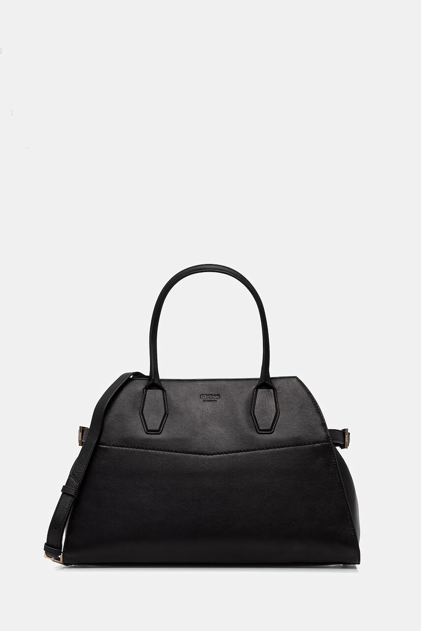 Kožená kabelka Guess LIZA