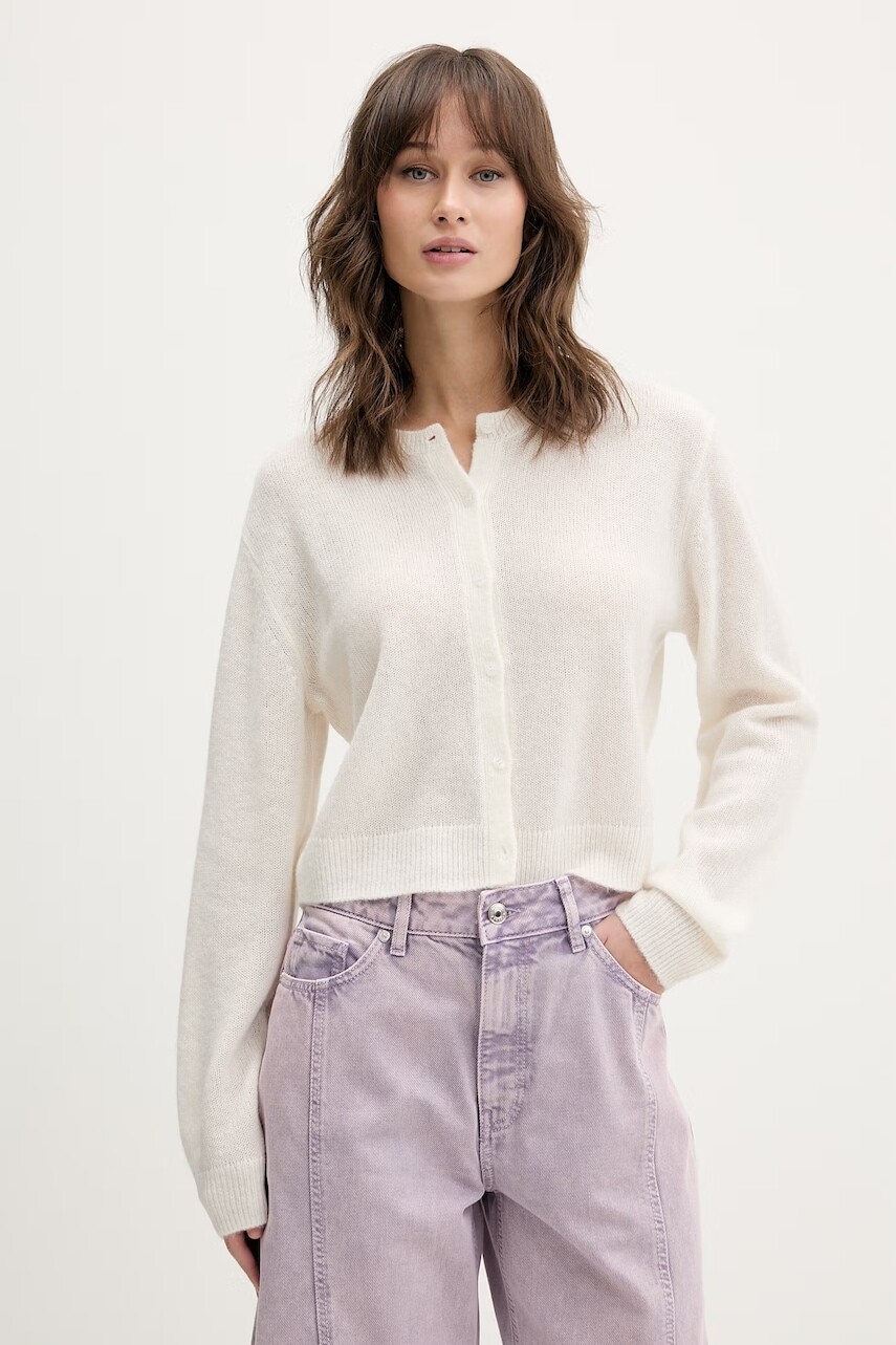 Kardigan s prímesou vlny HUGO Sfebra