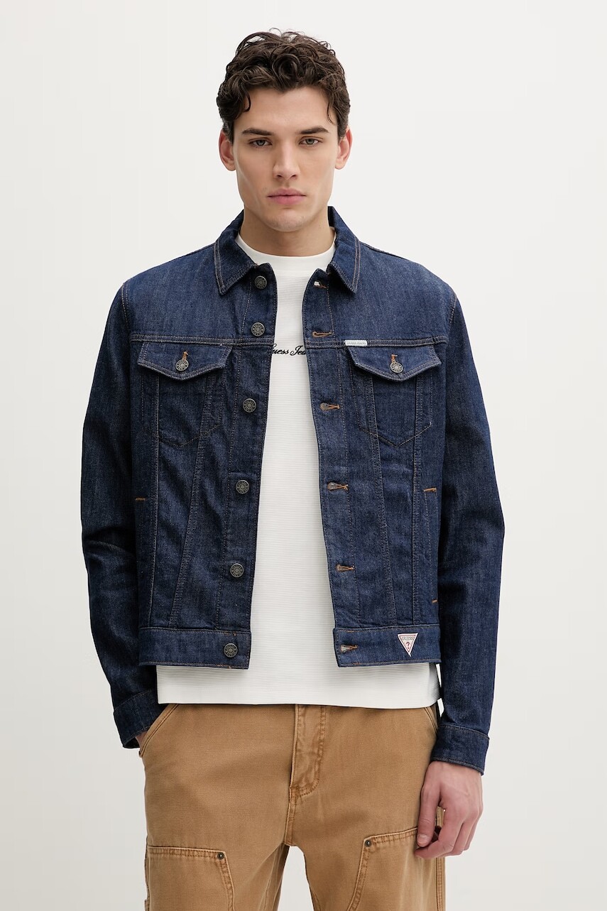 Rifľová bunda Guess Jeans