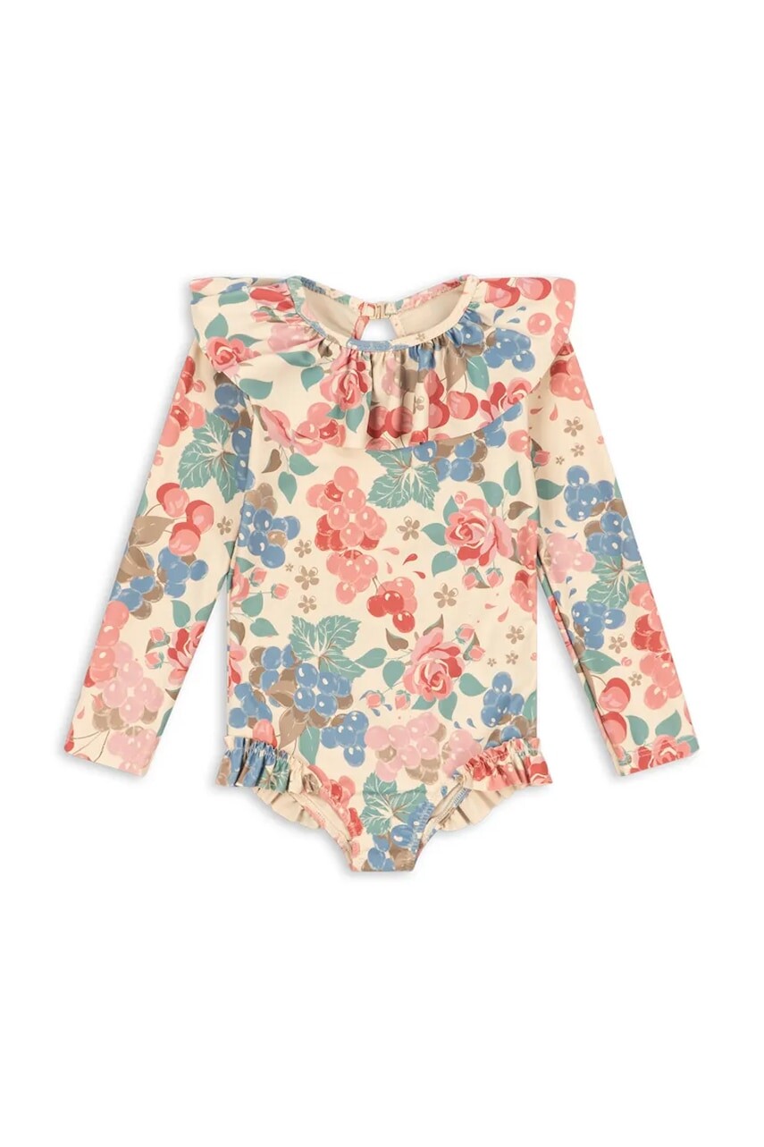 Jednodielne detské plavky Konges Sløjd MANUCA LS SWIMSUIT GRS