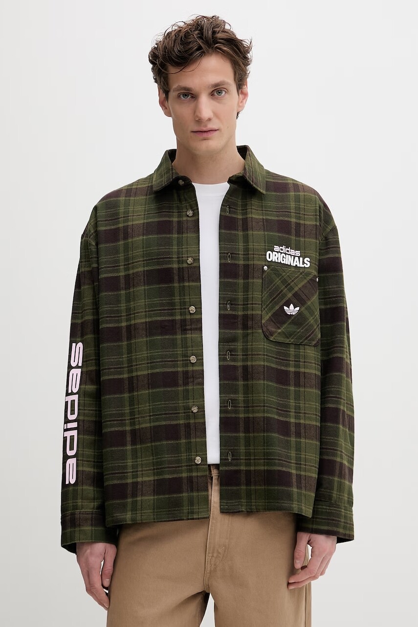 Bavlnená košeľa adidas Originals