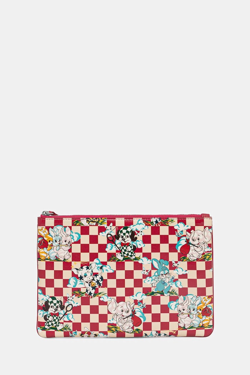 Kožená kozmetická taška Kenzo