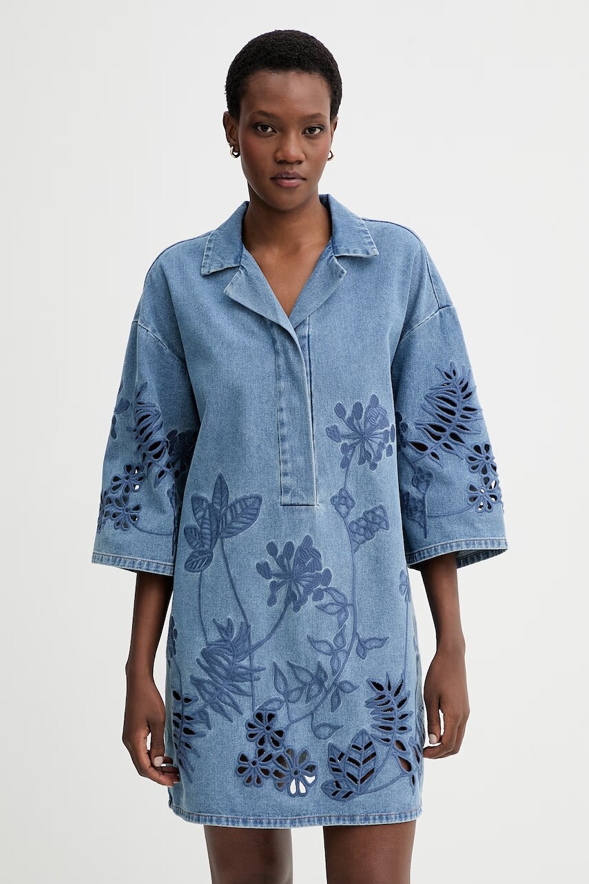 Rifľové šaty MUNTHE BELLAR