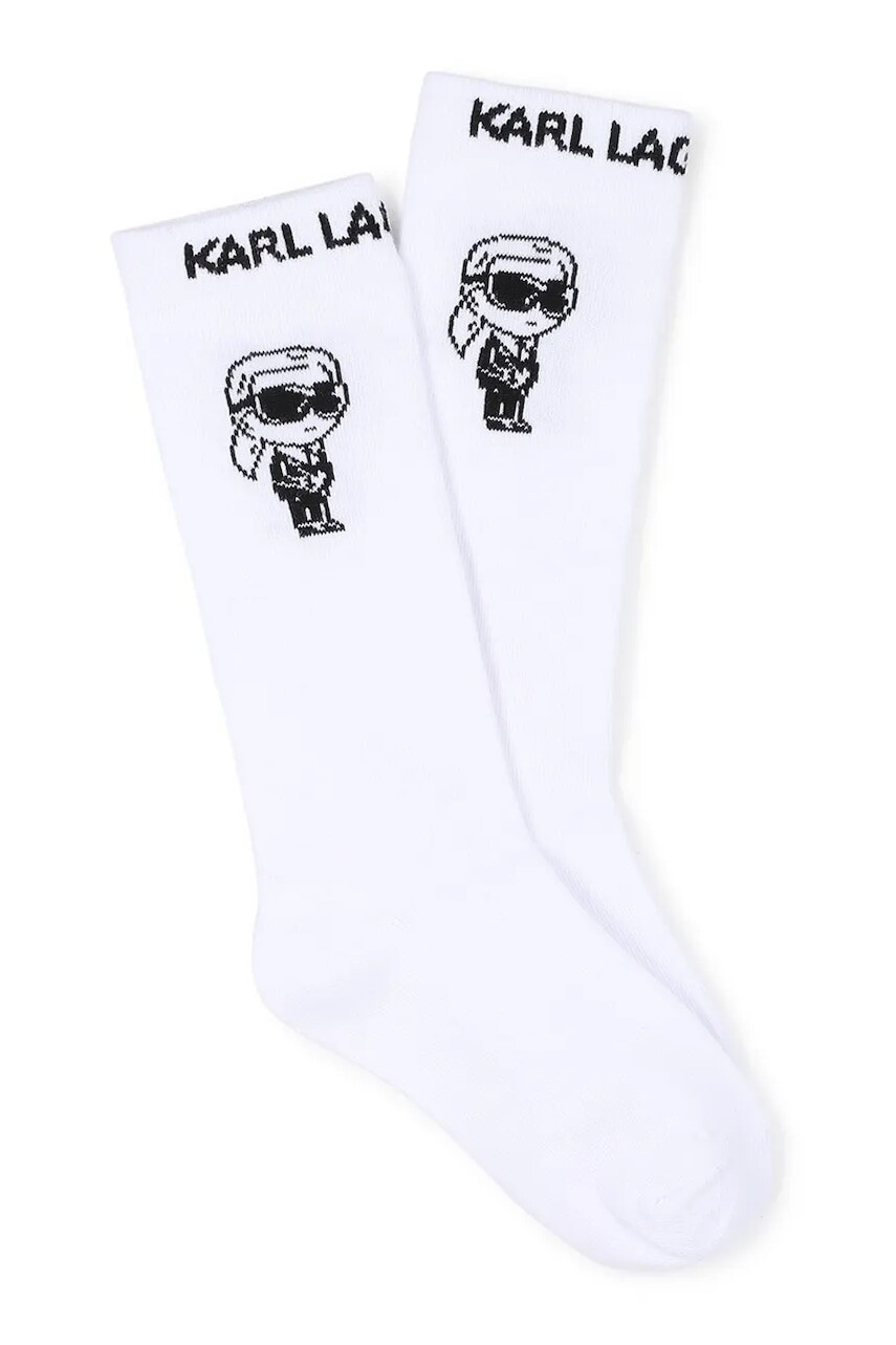 Detské bavlnené ponožky Karl Lagerfeld