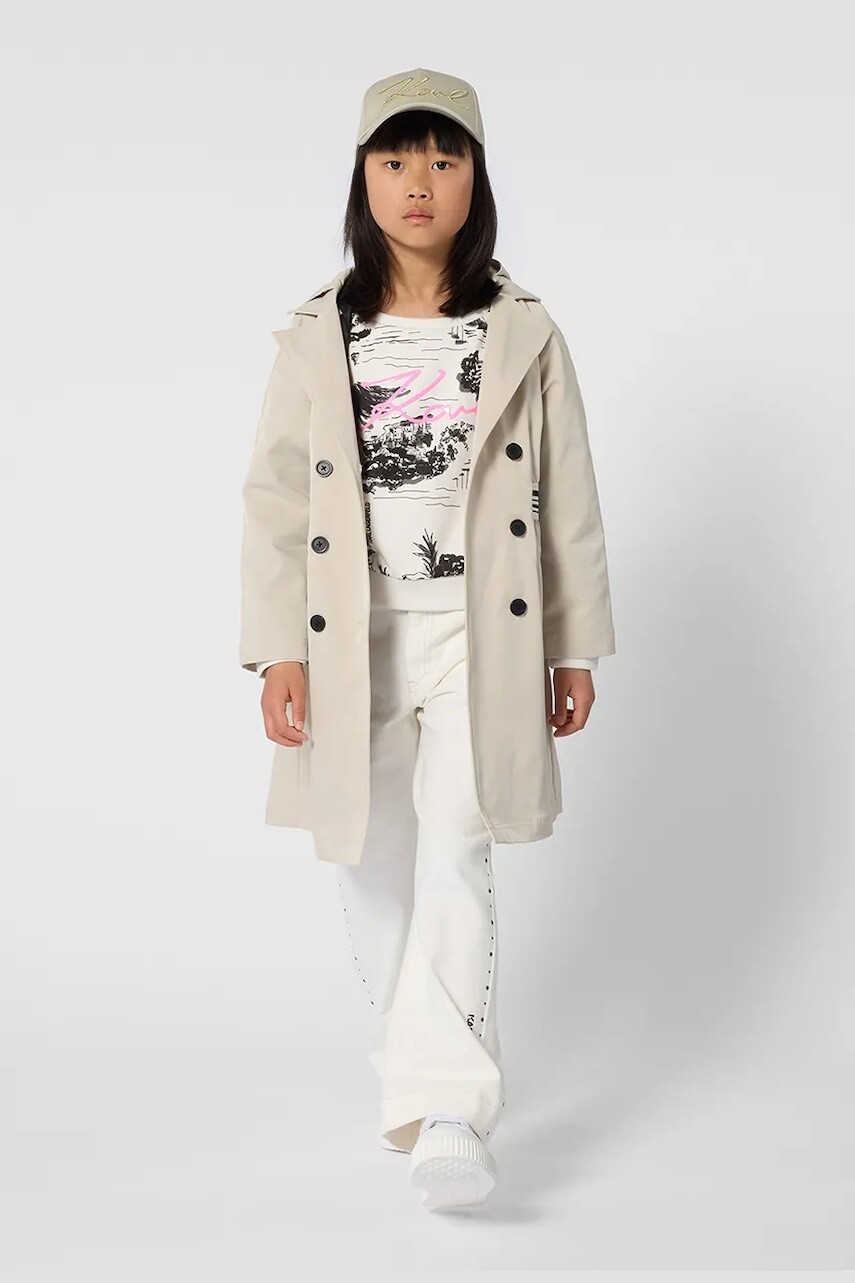 Detský kabát Karl Lagerfeld