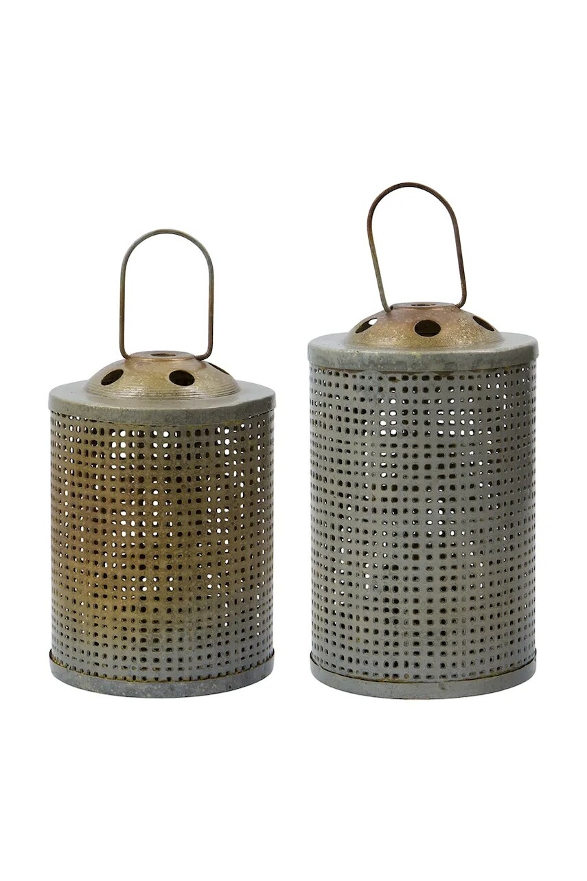 Sada lampášov House Doctor HDMeta 12 / 14 cm 2-pak