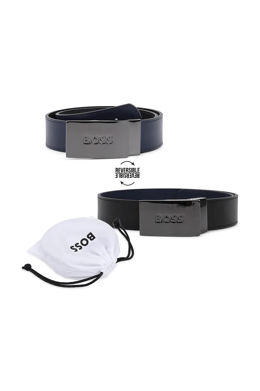 Detský kožený opasok BOSS