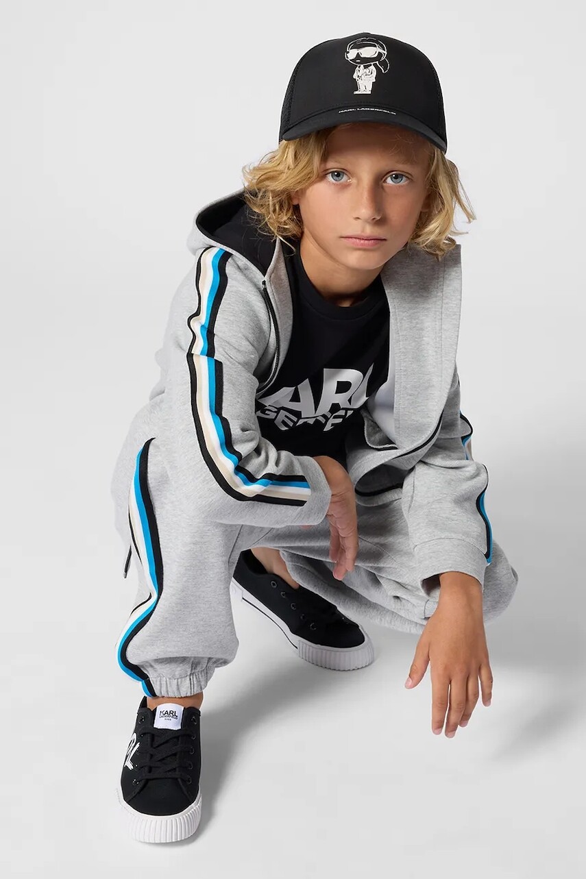 Detské tepláky Karl Lagerfeld