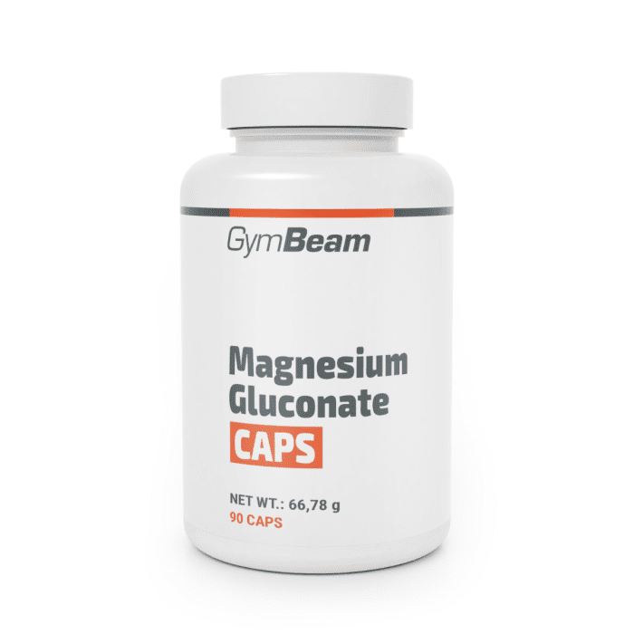 GymBeam Magnézium glukonát CAPS
