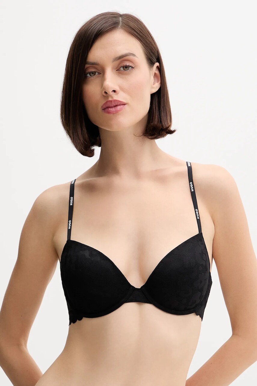 Podprsenka HUGO PUSH-UP LEO LACE