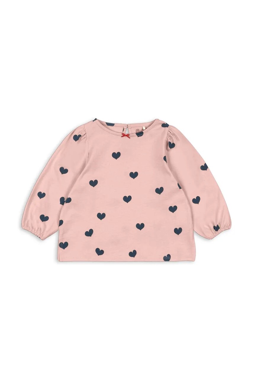 Detská bavlnená blúzka Konges Sløjd DREY SLIT BLOUSE GOTS