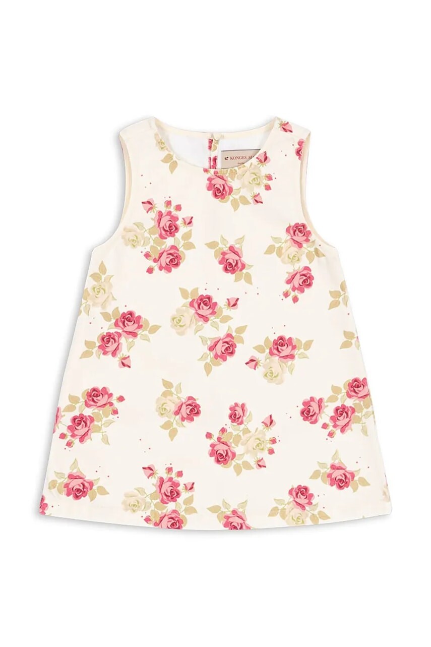 Dievčenské bavlnené šaty Konges Sløjd MAGOT DRESS GOTS