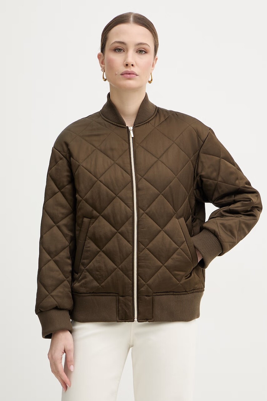 Bunda bomber s prímesou ľanu IBlues PRIMO