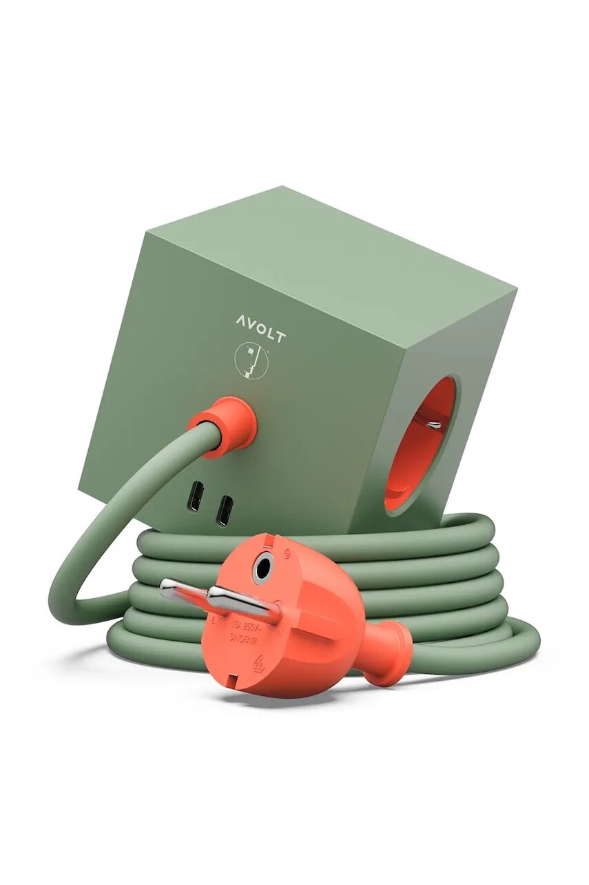 Magnetická nabíjacia kocka Avolt Bauhaus-Archiv USB-C (30W) / 1.8 m