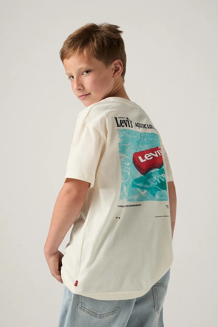 Detské tričko Levi's AQUATIC LOUNGE TEE