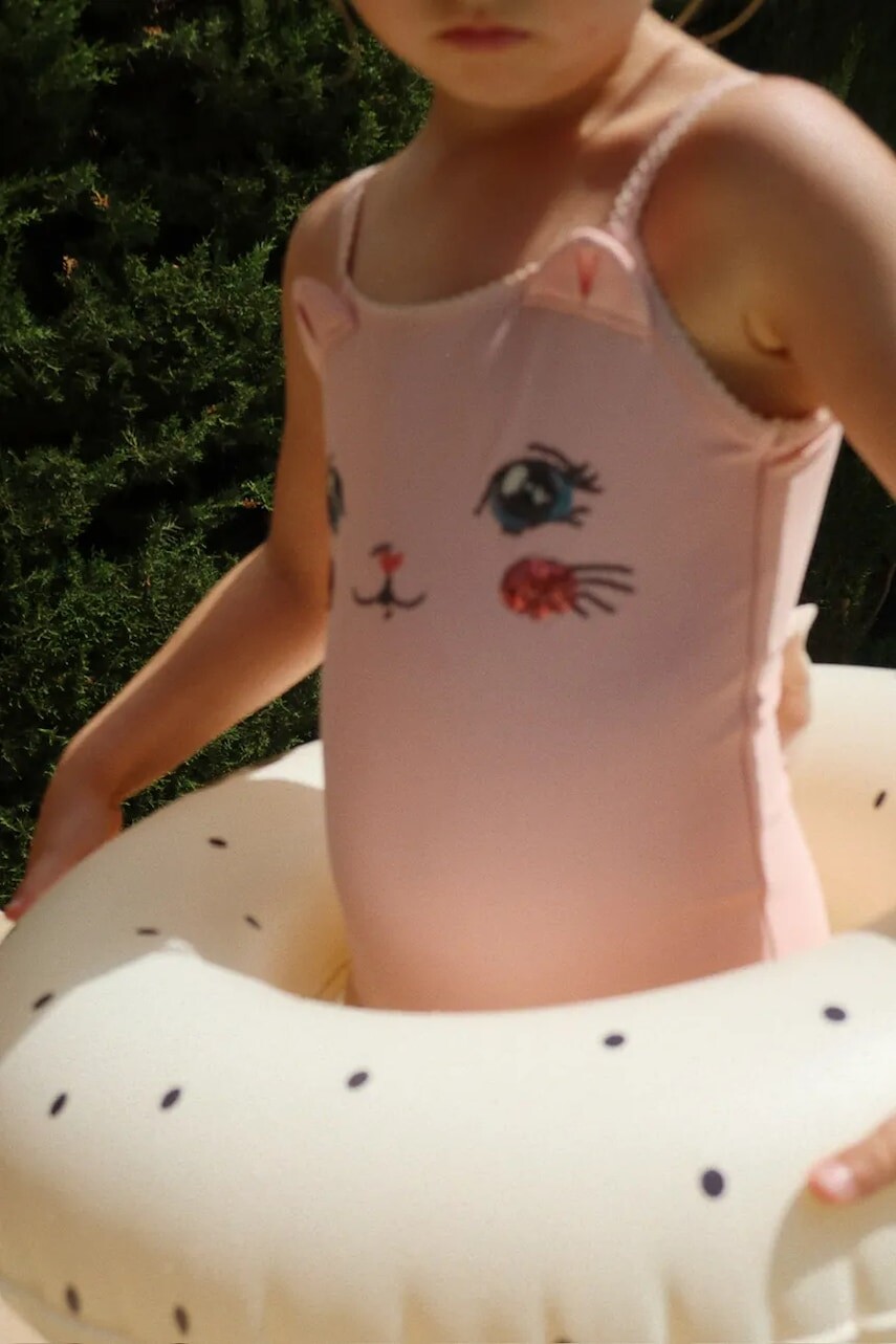 Jednodielne detské plavky Konges Sløjd KITTY SWIMSUIT GRS