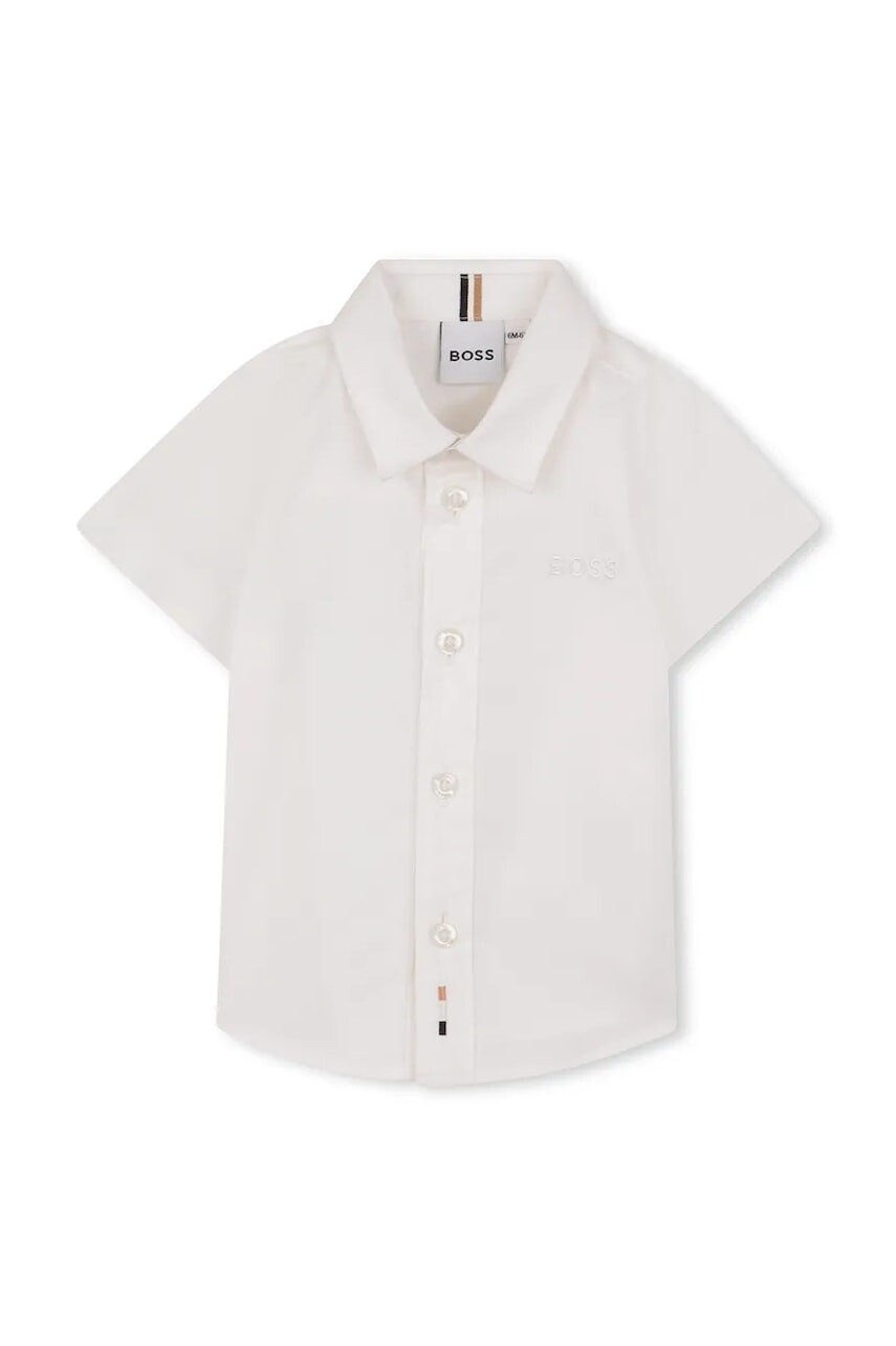 Bavlnená košeľa pre bábätká BOSS