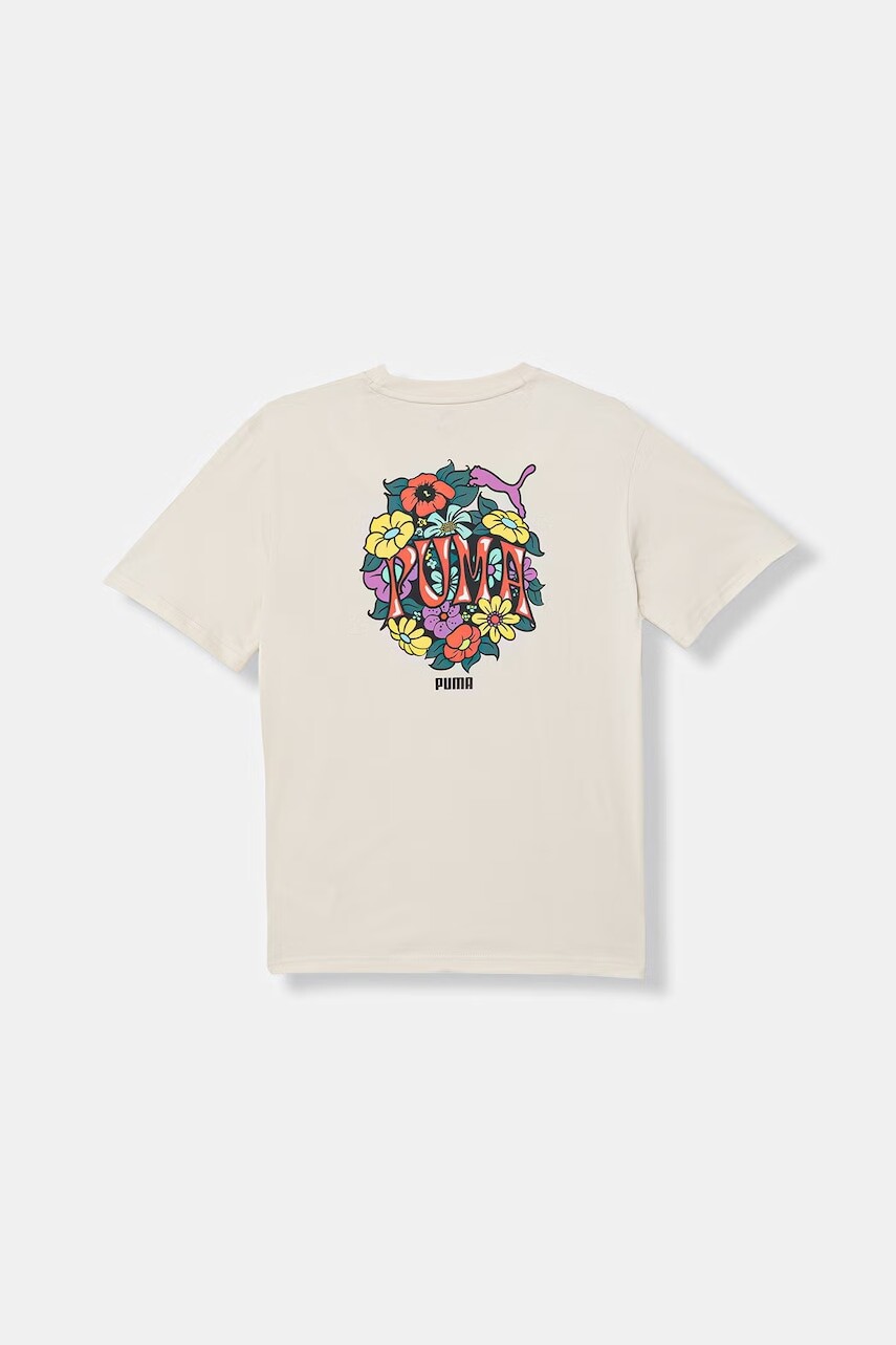 Detské bavlnené tričko Puma MID90s