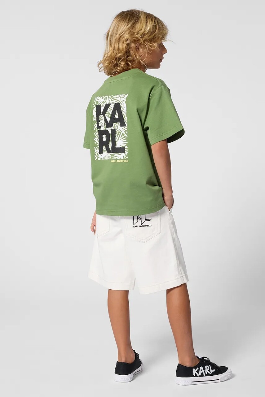 Detské krátke nohavice Karl Lagerfeld
