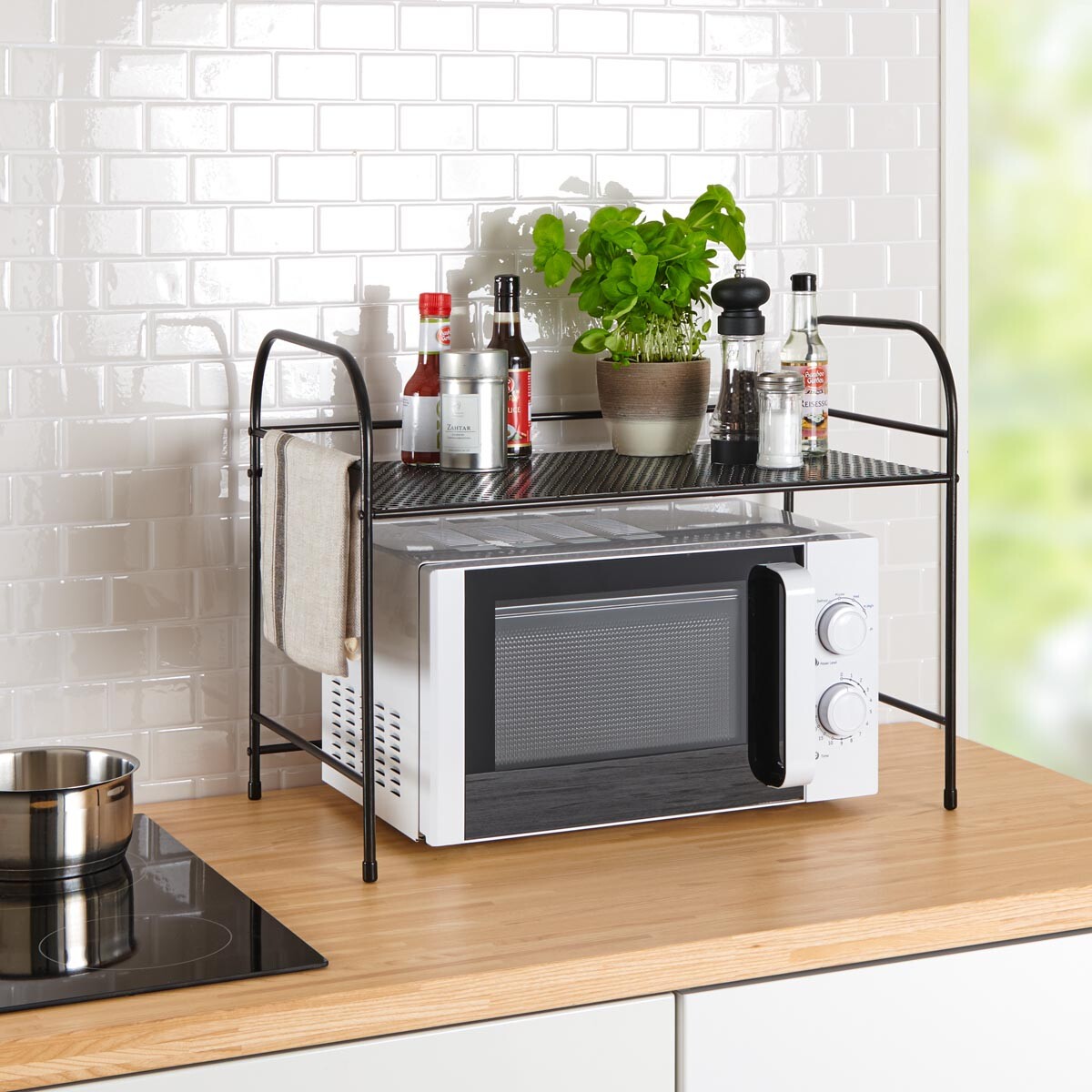 Polička nad mikrovlnnou rúrou Extra