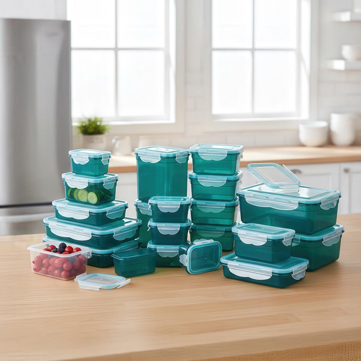 Poháre na potraviny, 21 ks