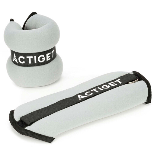 Závažia na ruky a nohy - 2x0,5 kg  - sivé