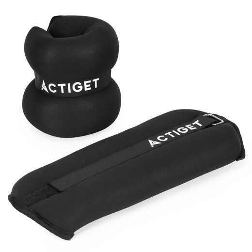 Závažia na ruky a nohy - 2x3 kg - čierne