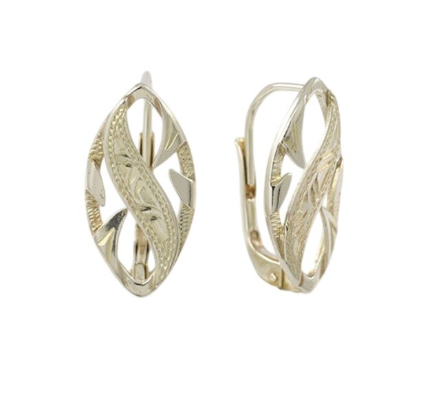 Soliter Pozlátené visiace náušnice Esíčka 431 001 02697 05