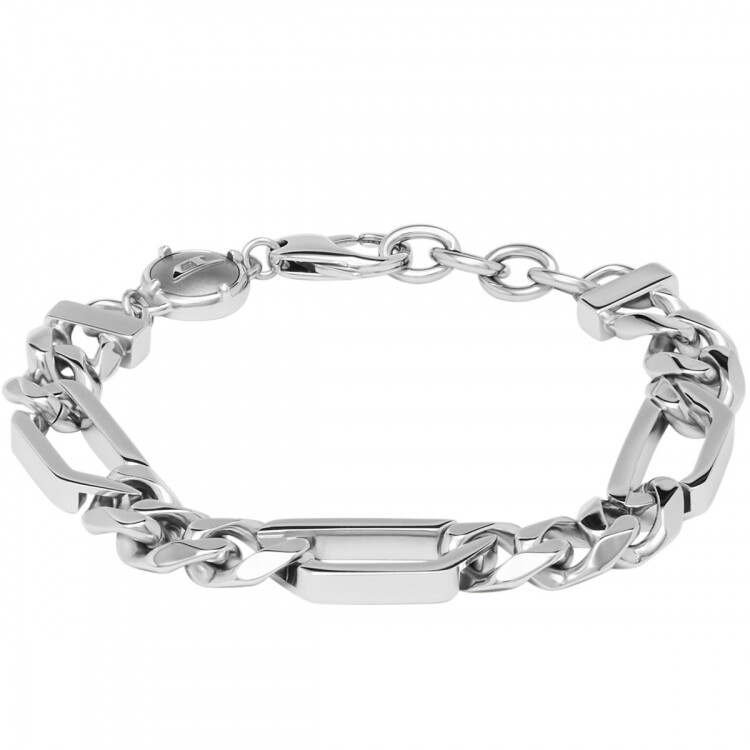 Diesel Pánsky oceľový náramok s krížikom Steel DX1351040