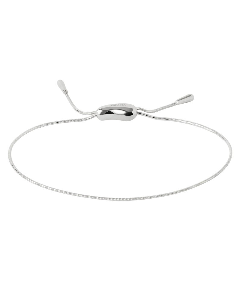PDPAOLA Strieborný retiazkový náramok Rodeo Slider PU02-987-U