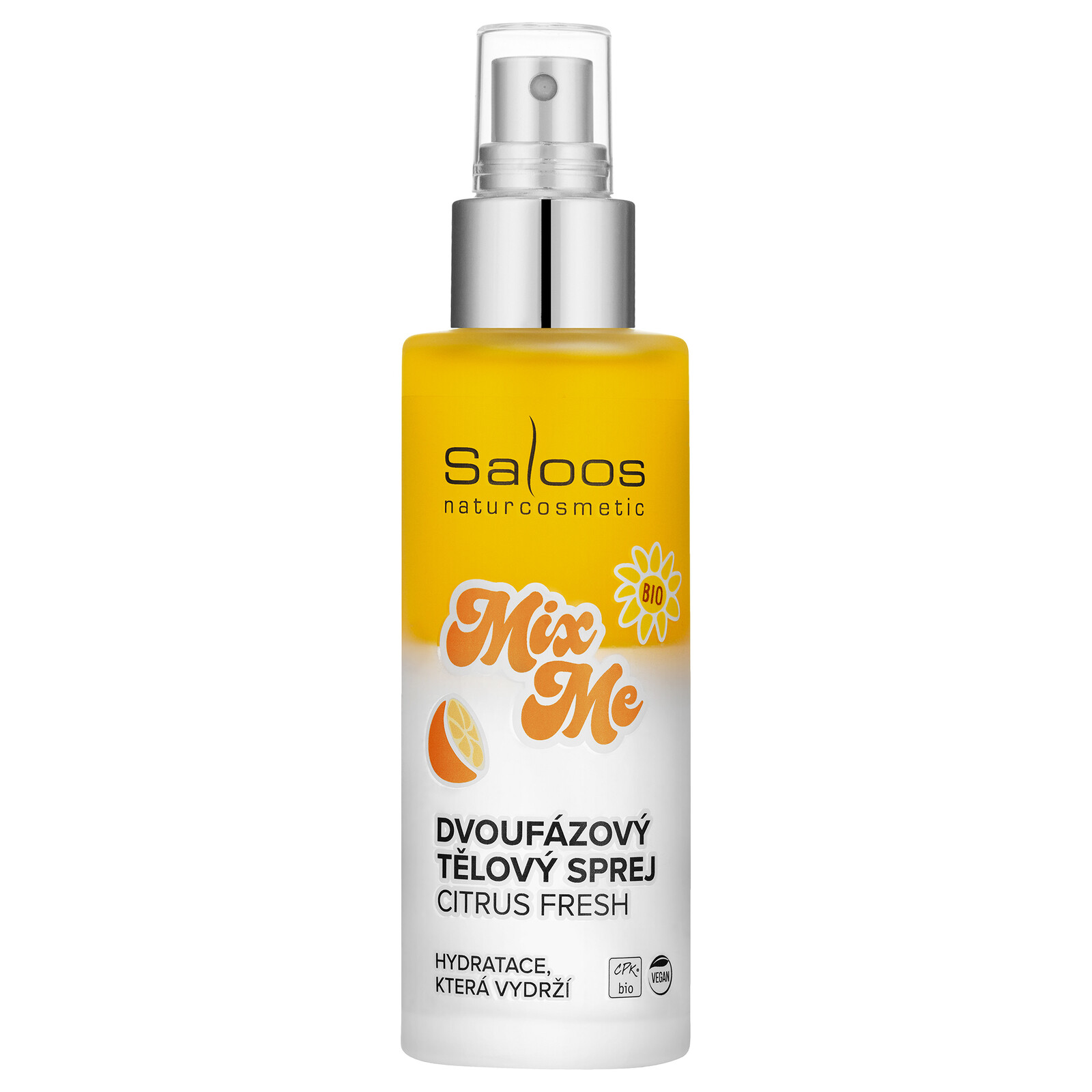 Saloos Dvojfázový telový sprej Citrus Fresh 100 ml