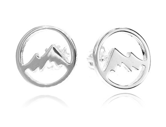 Soliter Strieborné náušnice kôstky Horské štíty 431 001 02872 04