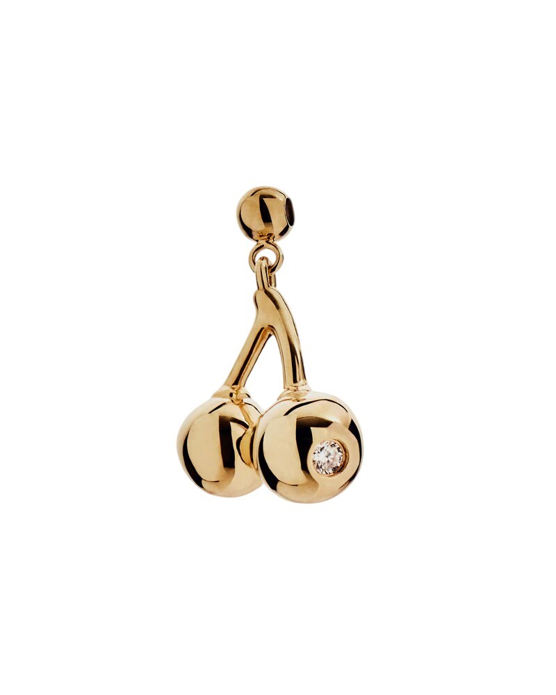 PDPAOLA Pozlátený prívesok so zirkónom Čerešne CH01-316-U